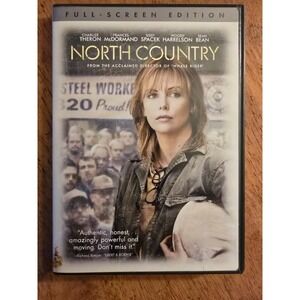 North Country (DVD, 2006, Full Frame), Theron, McDormand, Excellent Condition